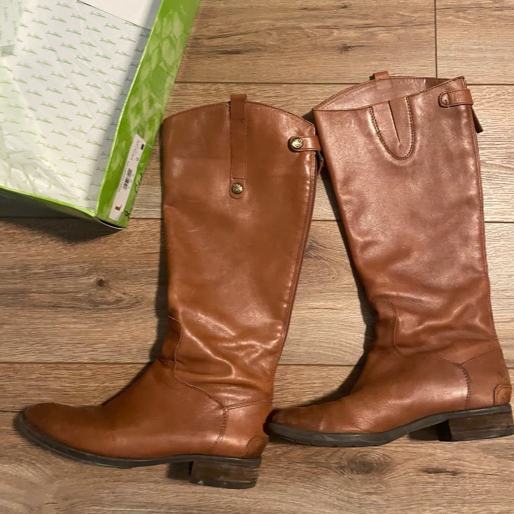 Sam Edelman Penny Whiskey 9 Wide Boots